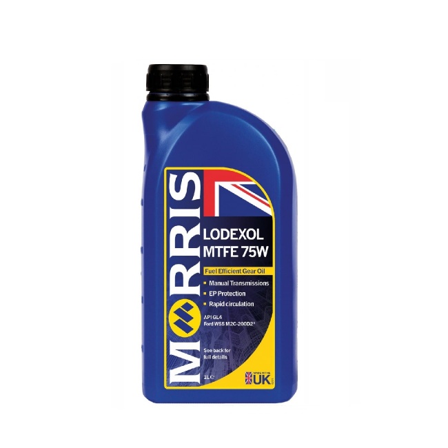 MORRIS Lodexol MTFE 75W Fuel Efficient Gear Oil